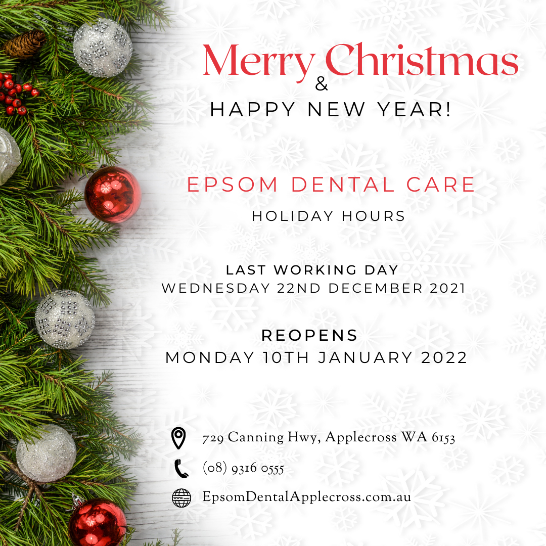 epsom dental care applecross holiday banner